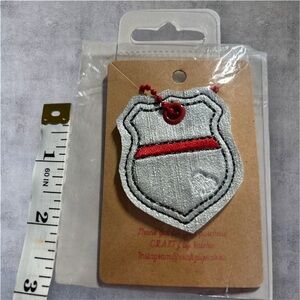 Crafty by Valerie Silver and Red Key Holder